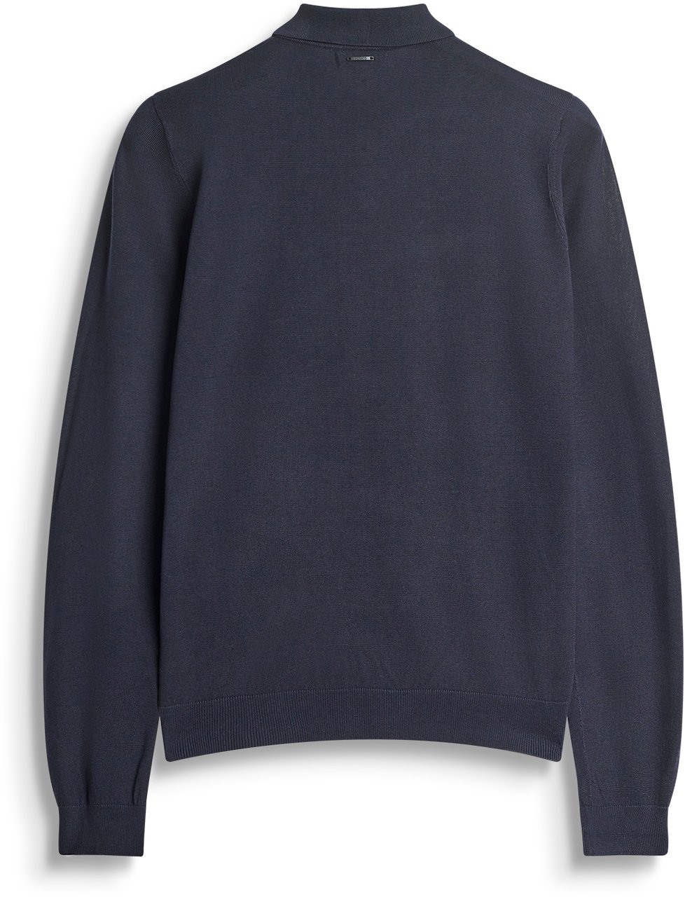 Antony Morato SWEATER REGULAR FIT WITH LOGOED METAL BADGE Blauw
