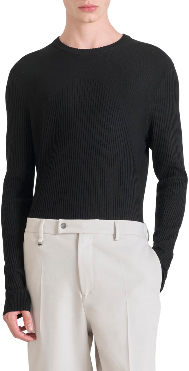 Antony Morato SWEATER SUPER SLIM FIT Zwart