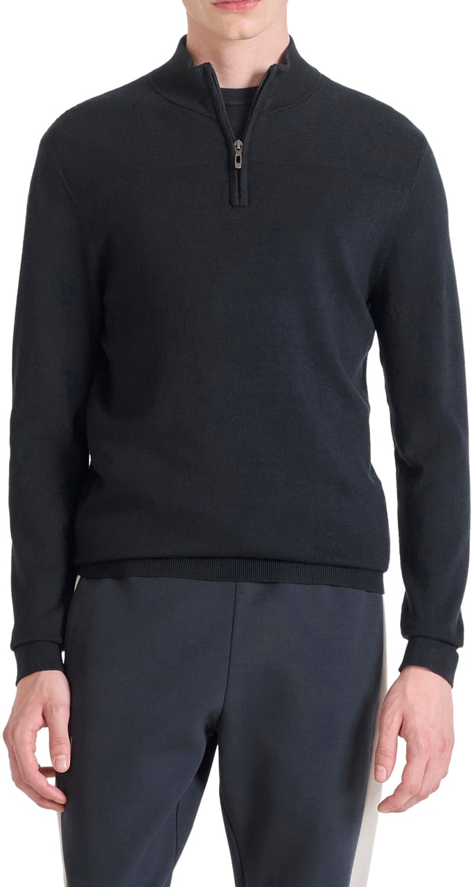 Antony Morato SWEATER SLIM FIT IN VISCOSA BLEND YARN Blauw