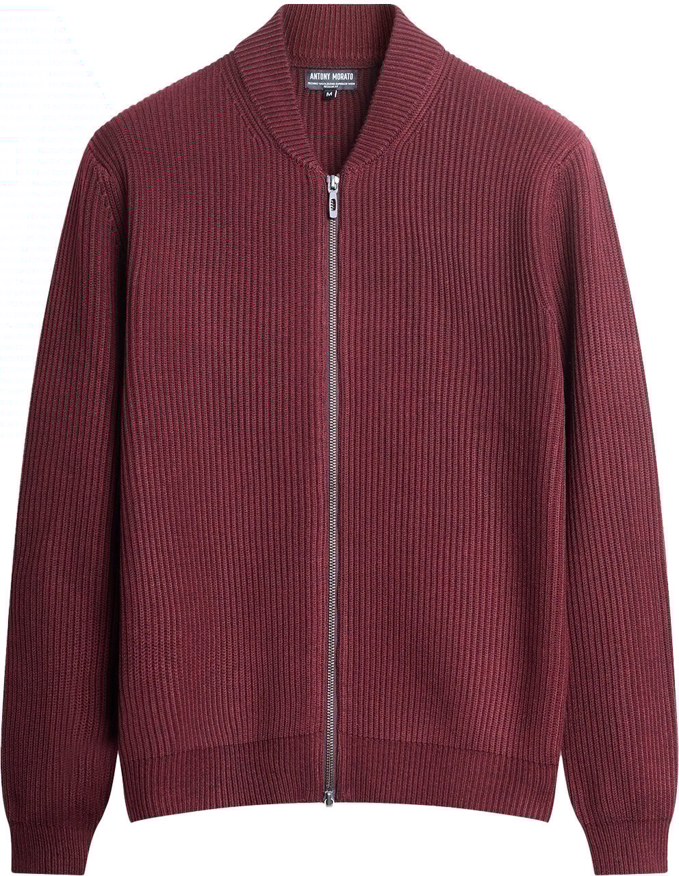 Antony Morato SWEATER REGULAR FIT RIB KNITSTITCH Rood