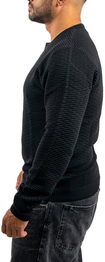 Antony Morato Antony Morato Sweater Regular Fit In Wool Merino Zwart