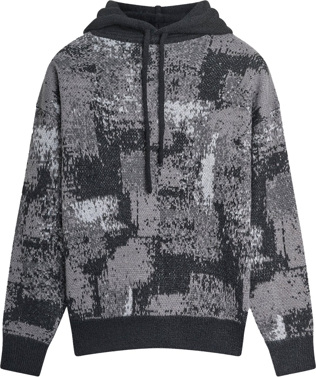 Antony Morato SWEATER RELAXED FIT  WITH JACQUARD MOTIF Zwart