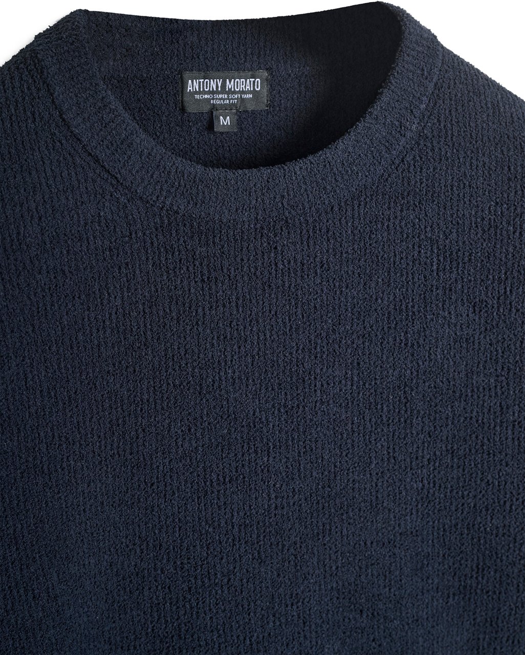 Antony Morato SWEATER REGULAR FIT IN TECHNO SUPER SOFT YARN Blauw