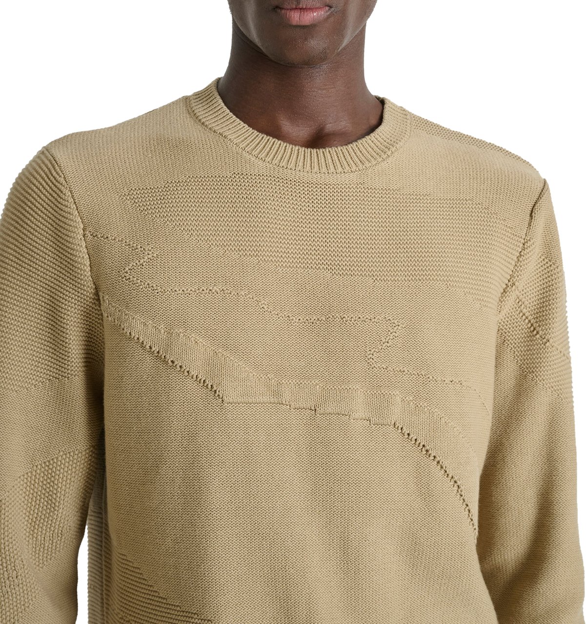 Antony Morato SWEATER REGULAR FIT IN SOFT COTTON YARN JACQUARD PATTERN Divers