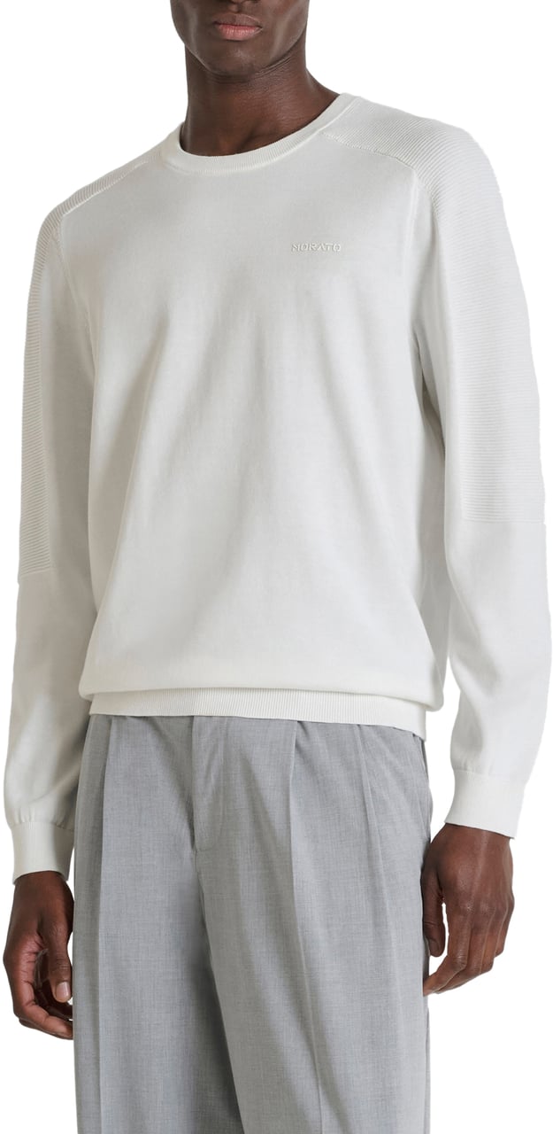 Antony Morato SWEATER ROUND COLLAR LONG SLEEVES REGULAR FIT I Beige