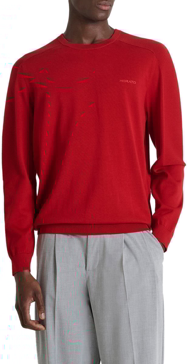 Antony Morato SWEATER ROUND COLLAR LONG SLEEVES REGULAR FIT I Rood