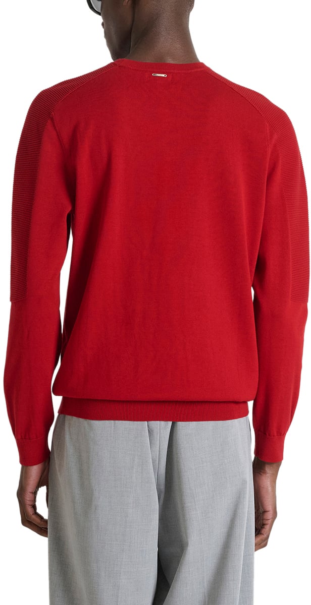 Antony Morato SWEATER ROUND COLLAR LONG SLEEVES REGULAR FIT I Rood