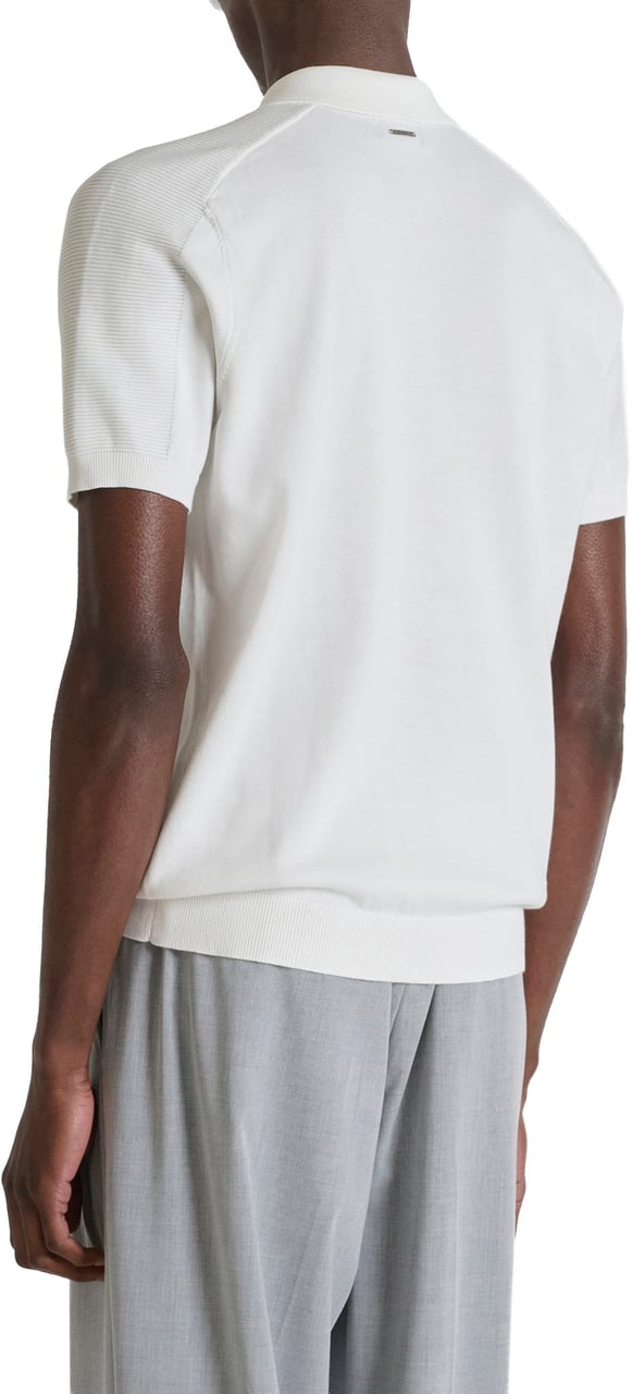 Antony Morato SWEATER POLO WITH BUTTON SHORT SLEEVES REGULAR FIT Beige