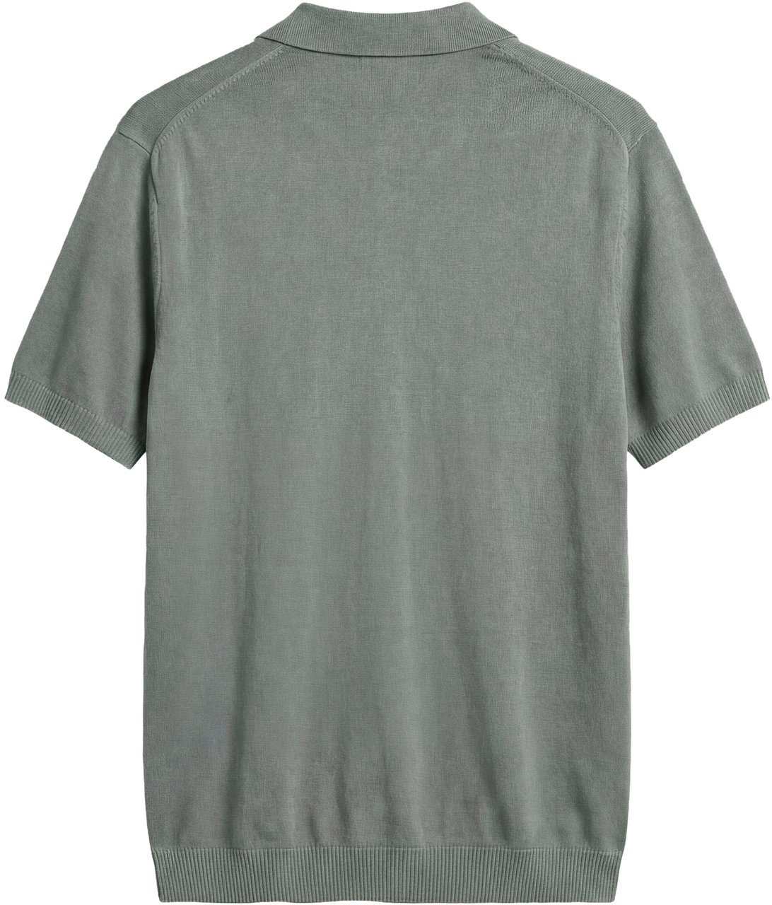 Antony Morato SWEATER POLO WITHOUT BUTTON SHORT SLEEVES SLIM FIT SUPER SOFT YARN Groen