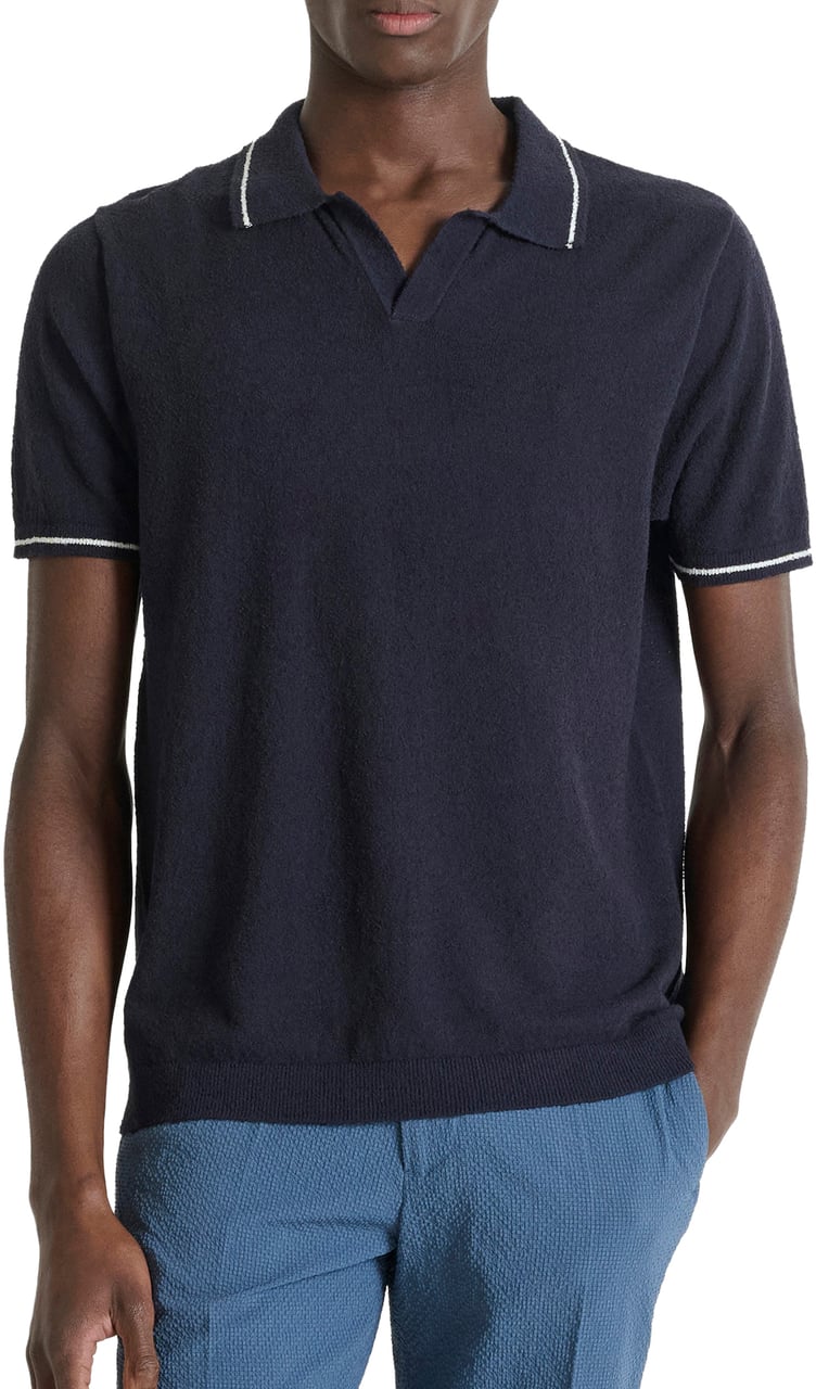 Antony Morato SWEATER REGULAR FIT SOFT YARN Blauw