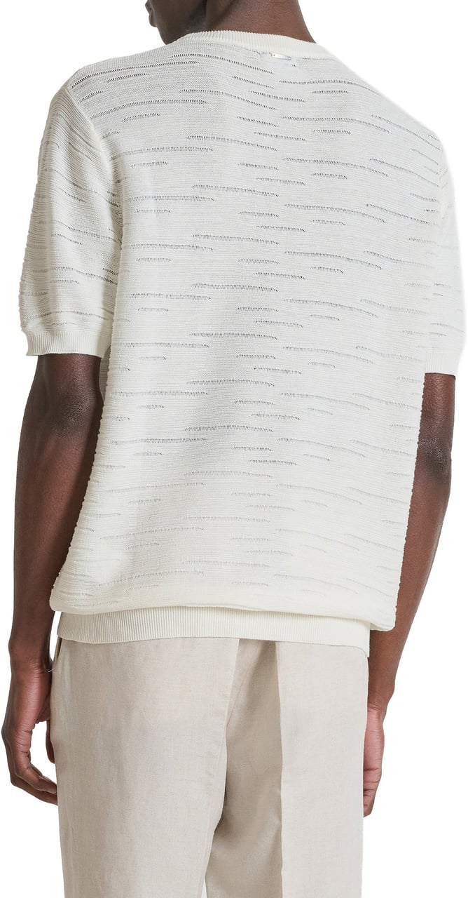 Antony Morato SWEATER ROUND COLLAR SHORT SLEEVES REGULAR FIT IN COTTON SOFT YARN Divers