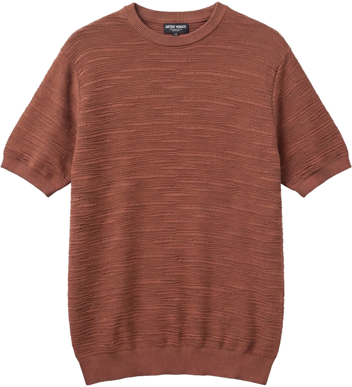 Antony Morato SWEATER ROUND COLLAR SHORT SLEEVES REGULAR FIT IN COTTON SOFT YARN Divers