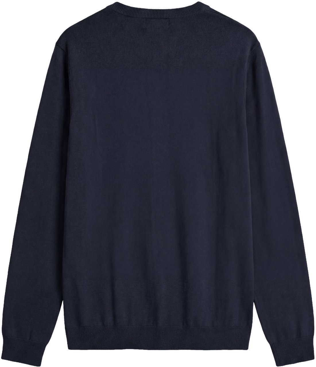 Antony Morato SWEATER REGULAR FIT SOFT YARN WITH FOAM LOGO PRINT Blauw