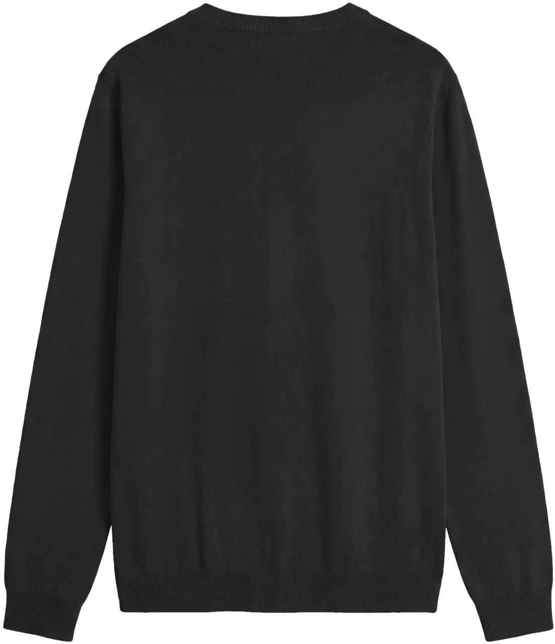 Antony Morato SWEATER REGULAR FIT SOFT YARN WITH FOAM LOGO PRINT Zwart