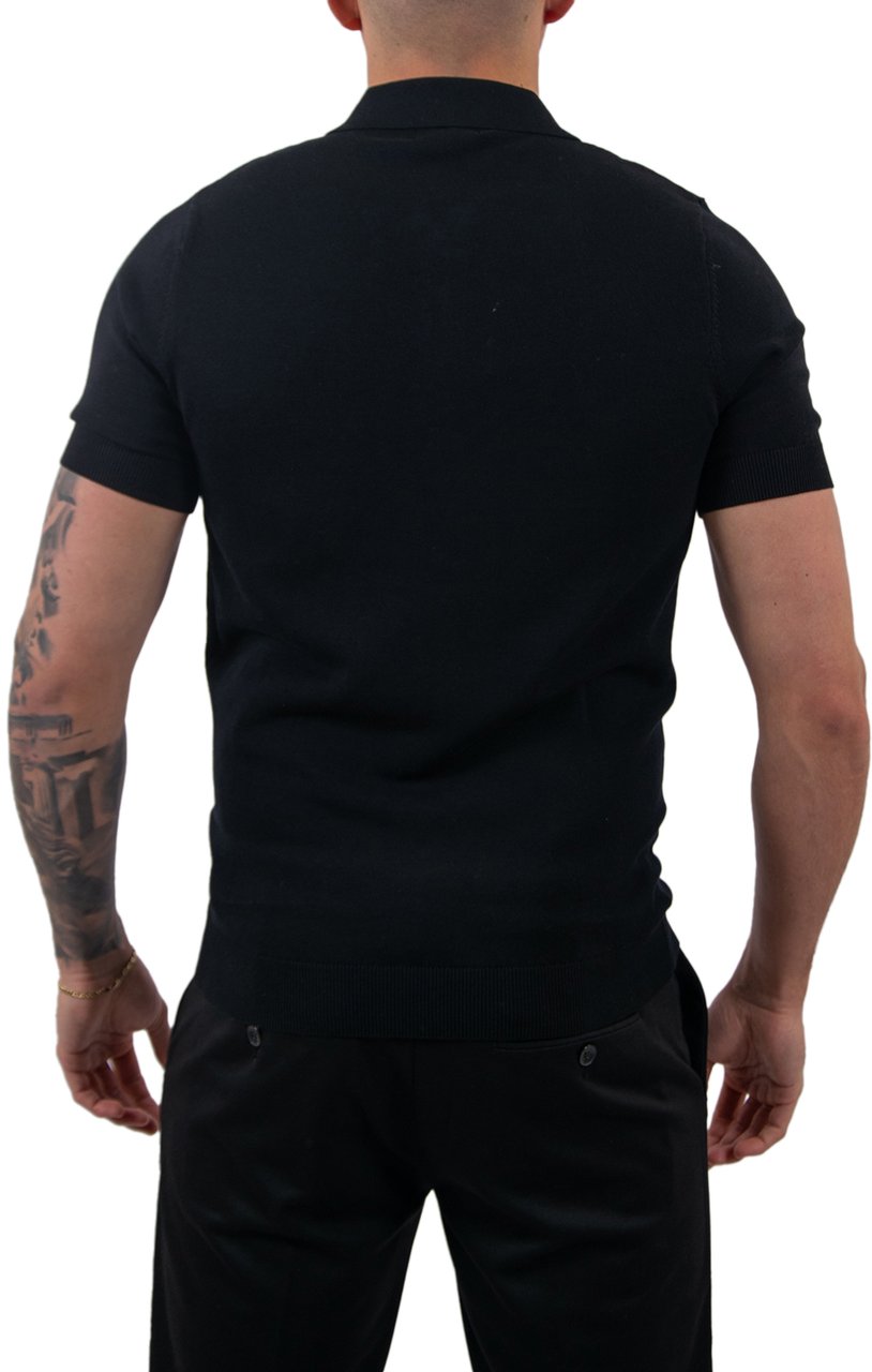Antony Morato Sweater Regular Fit In Cotton Blend Zwart