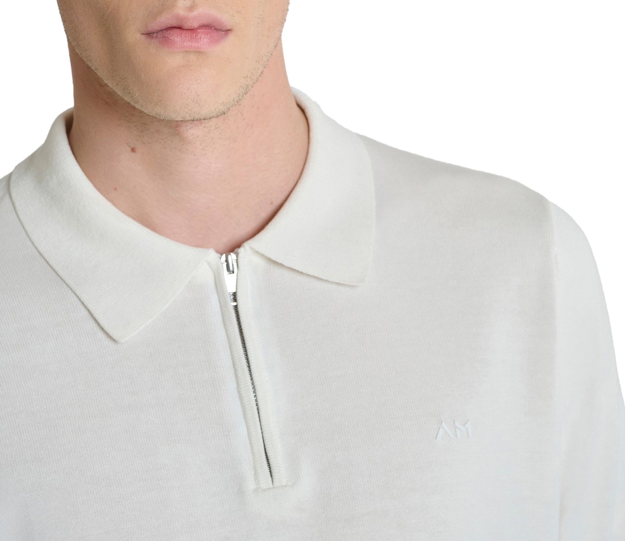 Antony Morato SWEATER REGULAR FIT SOFT YARN WITH LOGOED  BADGE Beige