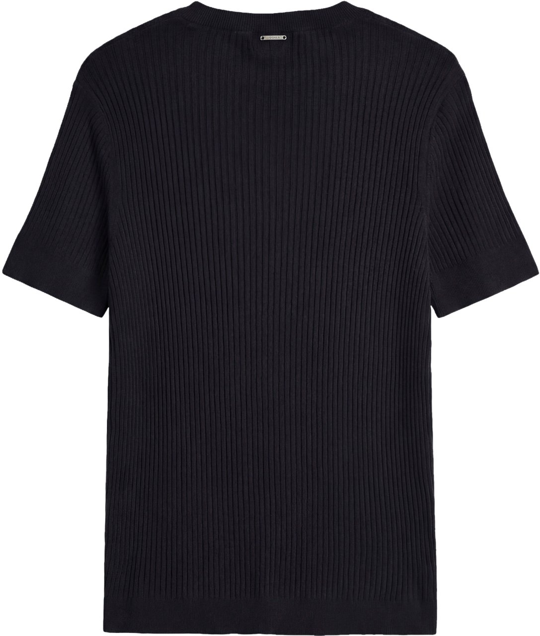 Antony Morato SWEATER ROUND COLLAR SHORT SLEEVES SLIM FIT Zwart