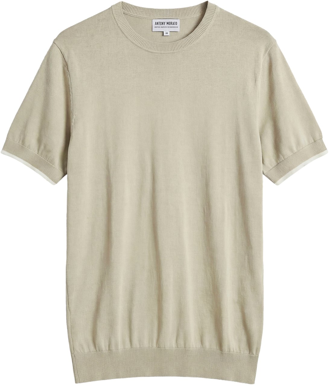 Antony Morato SWEATER ROUND COLLAR SHORT SLEEVES REGULAR FIT IN MERCERIZED COTTON SUPER FINE YARN Divers