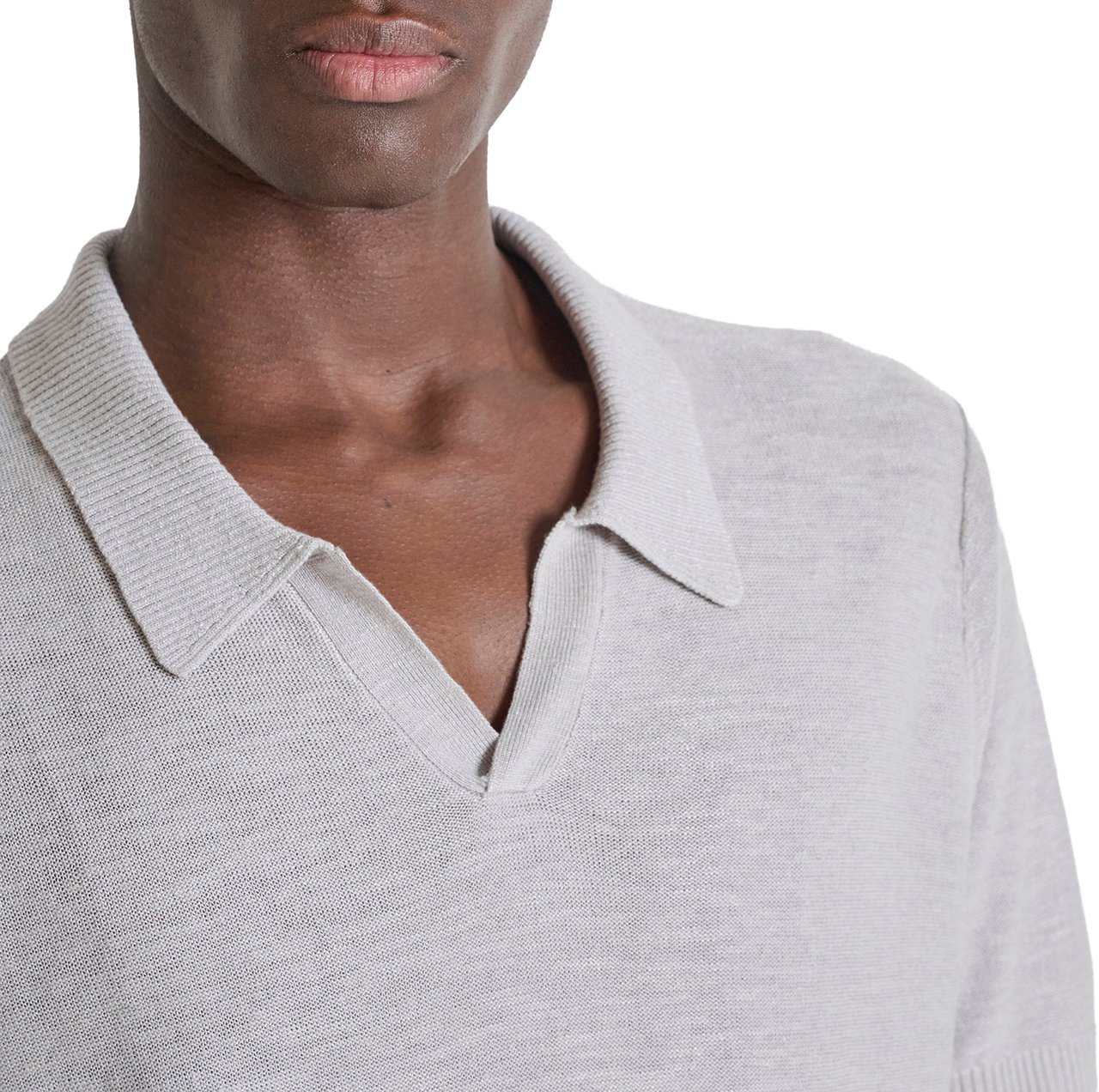 Antony Morato SWEATER POLO WITHOUT BUTTON SHORT SLEEVES REGULAR FIT SOFT YARN Wit