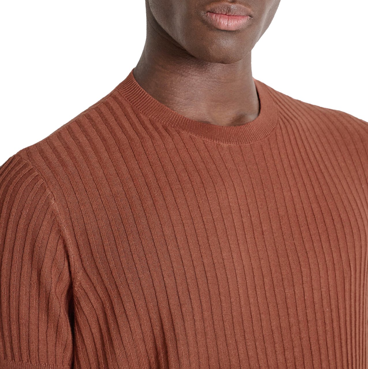 Antony Morato SWEATER ROUND COLLAR SHORT SLEEVES SLIM FIT SUPER SOFT YARN Divers