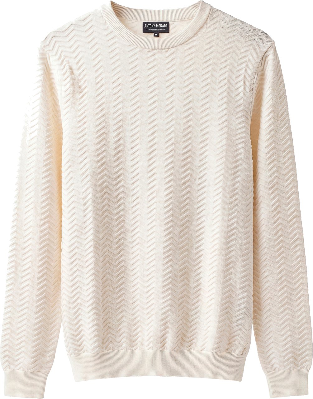 Antony Morato SWEATER ROUND COLLAR REGULAR FIT IN COTTON SOFT YARN Divers