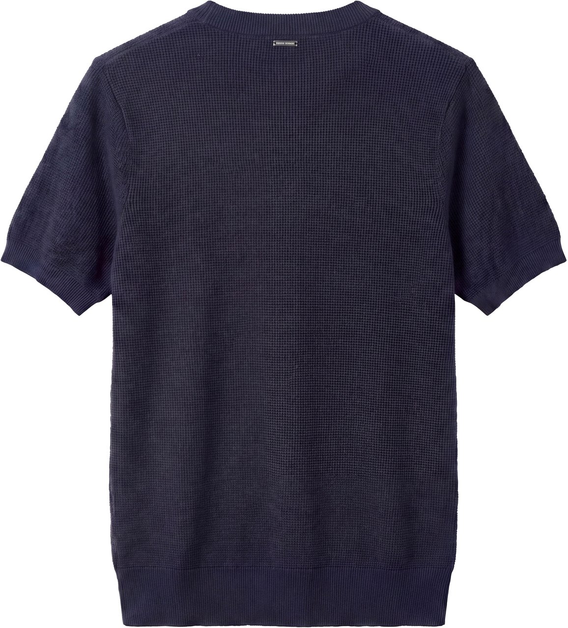 Antony Morato SWEATER ROUND COLLAR SHORT SLEEVES REGULAR FIT IN VISCOSE BLEND SUPER FINE YARN Blauw
