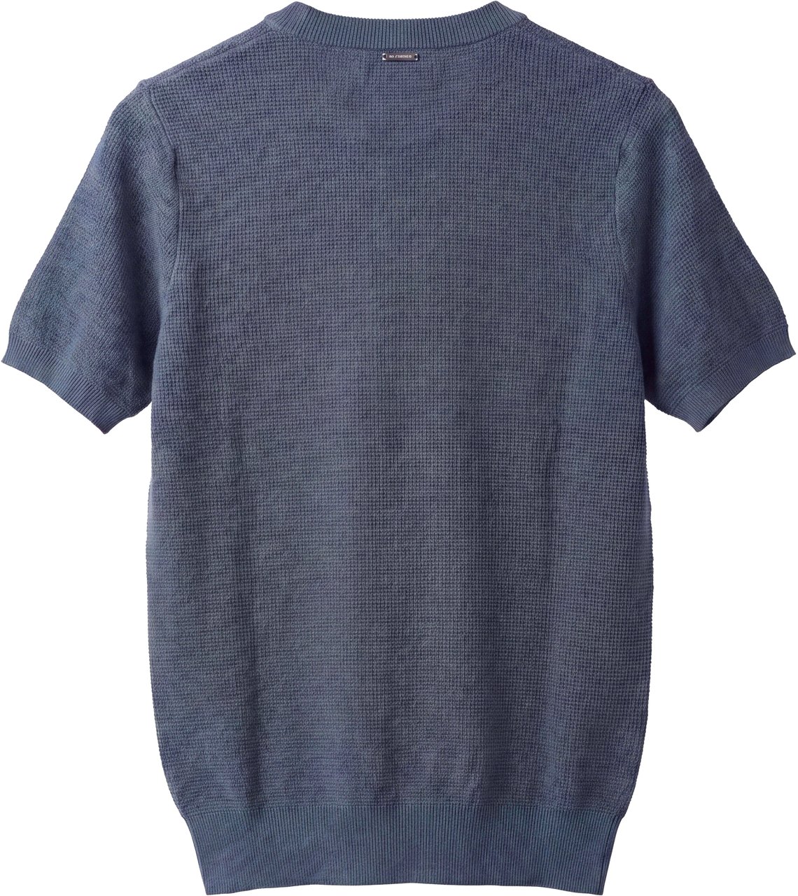 Antony Morato SWEATER ROUND COLLAR SHORT SLEEVES REGULAR FIT IN VISCOSE BLEND SUPER FINE YARN Paars