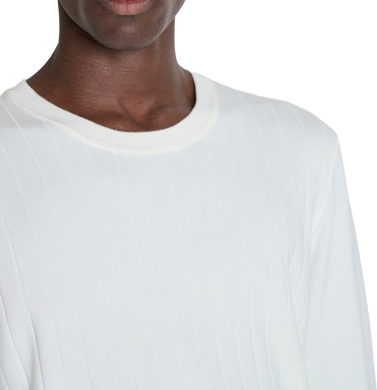 Antony Morato SWEATER ROUND COLLAR LONG SLEEVES REGULAR FIT IN VISCOSA BLEND YARN Beige