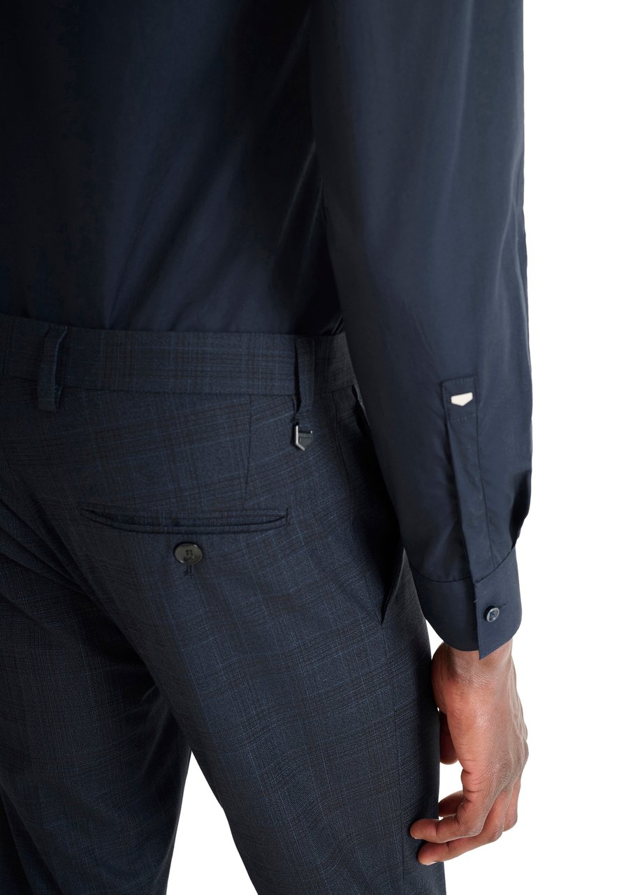 Antony Morato TROUSERS BONNIE SLIM FIT GALLES MOTIF Blauw