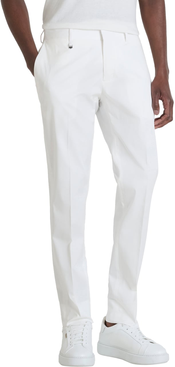 Antony Morato TROUSERS BONNIE SLIM FIT IN STRETCH TWILL COTTON LYOCELL BLEND FABRIC Beige