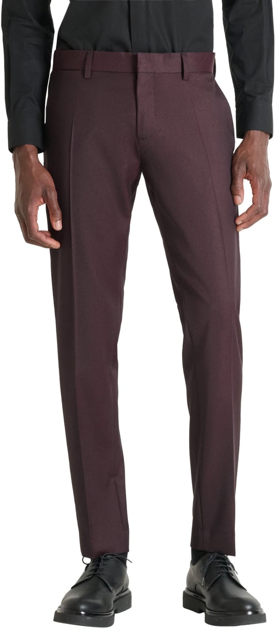 Antony Morato TROUSERS BONNIE SLIM FIT MICRO PATTERN Rood