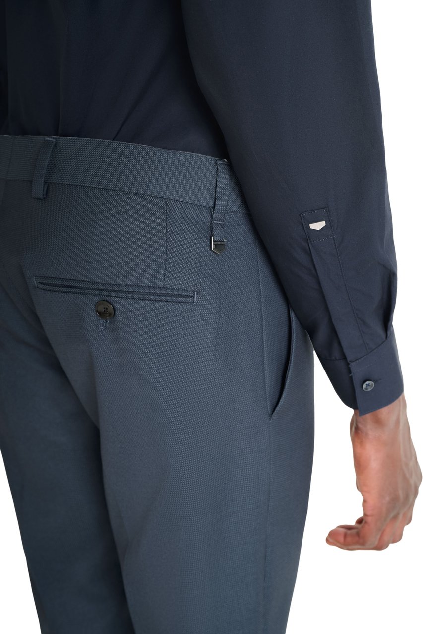 Antony Morato TROUSERS BONNIE SLIM FIT MICRO PATTERN Blauw