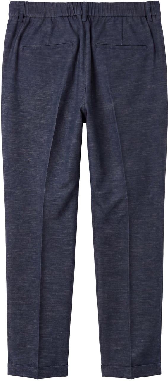 Antony Morato TROUSERS RAD SLIM ANKLE LENGHT  KNIT STRETCH VISCOSE BLEND FABRIC Blauw