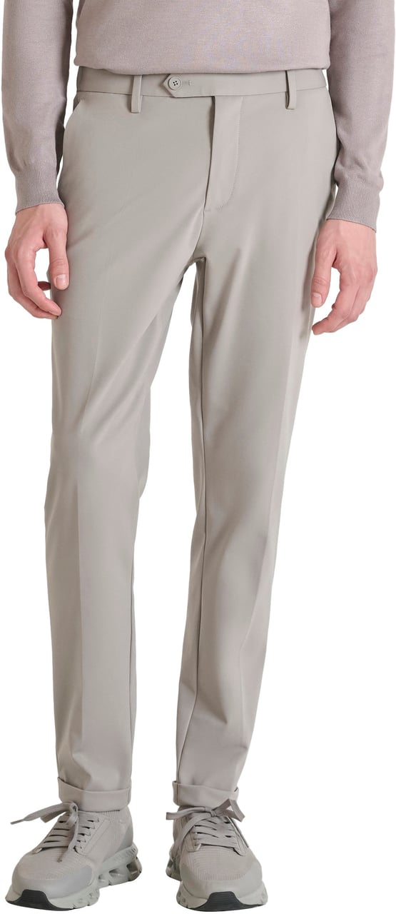 Antony Morato TROUSERS RAD SLIM ANKLE LENGHT FIT IN BI-STRETCH FABRIC TECHNO HANDFEEL Grijs