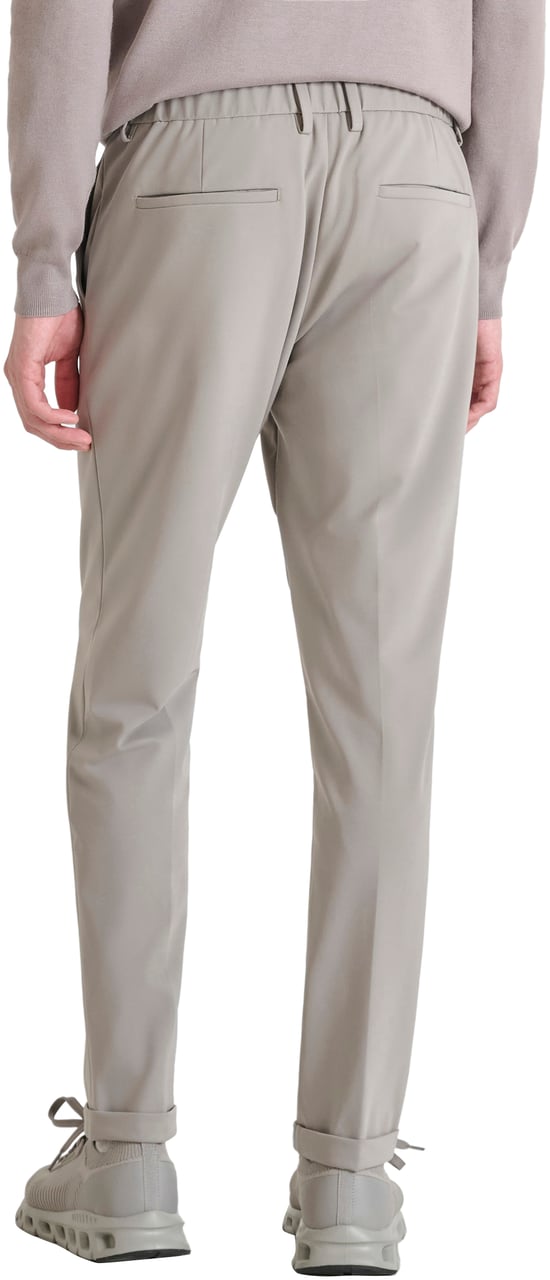 Antony Morato TROUSERS RAD SLIM ANKLE LENGHT FIT IN BI-STRETCH FABRIC TECHNO HANDFEEL Grijs