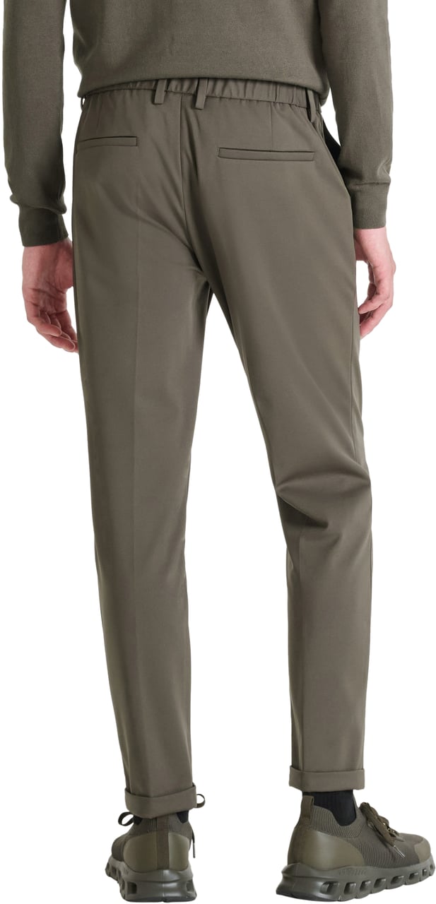 Antony Morato TROUSERS RAD SLIM ANKLE LENGHT FIT IN BI-STRETCH FABRIC TECHNO HANDFEEL Groen