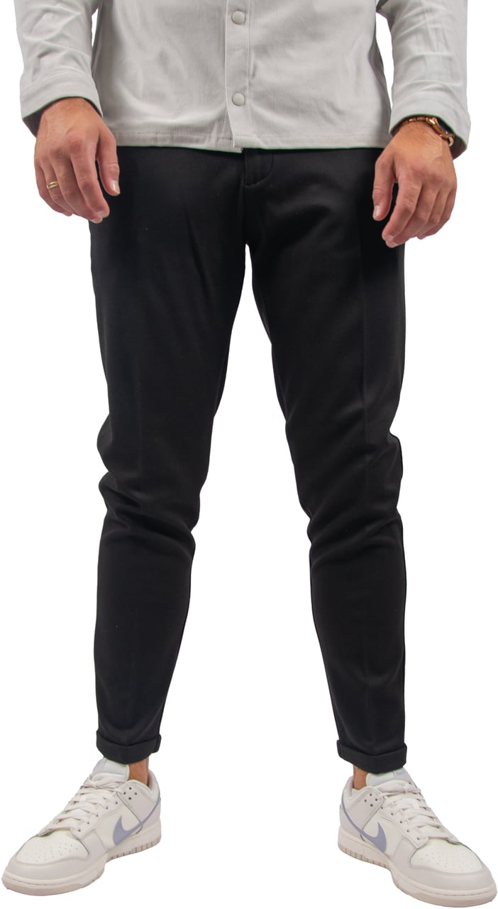 Antony Morato Antony Morato Trousers Ashe Super Skinny Fit In Twill Stretch Zwart