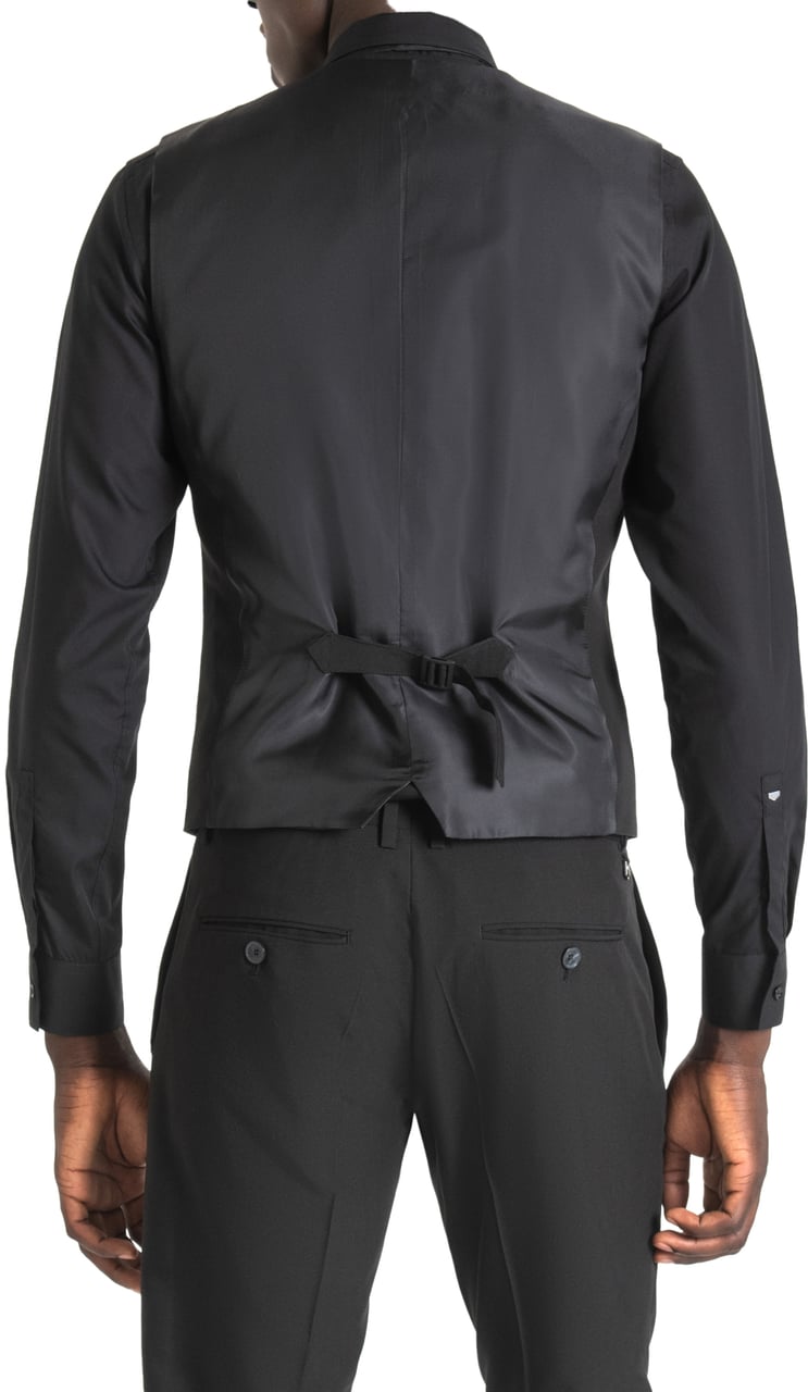Antony Morato SLIM FIT WAISTCOAT Zwart