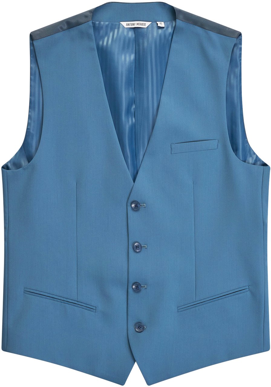 Antony Morato VEST SLIM FIT Blauw