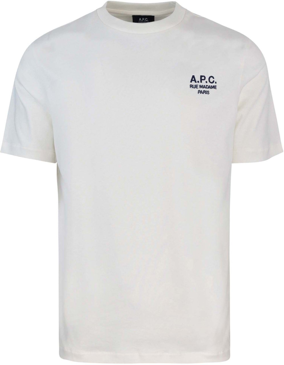 A.P.C. T-Shirts And Polos White/Dark Navy Wit