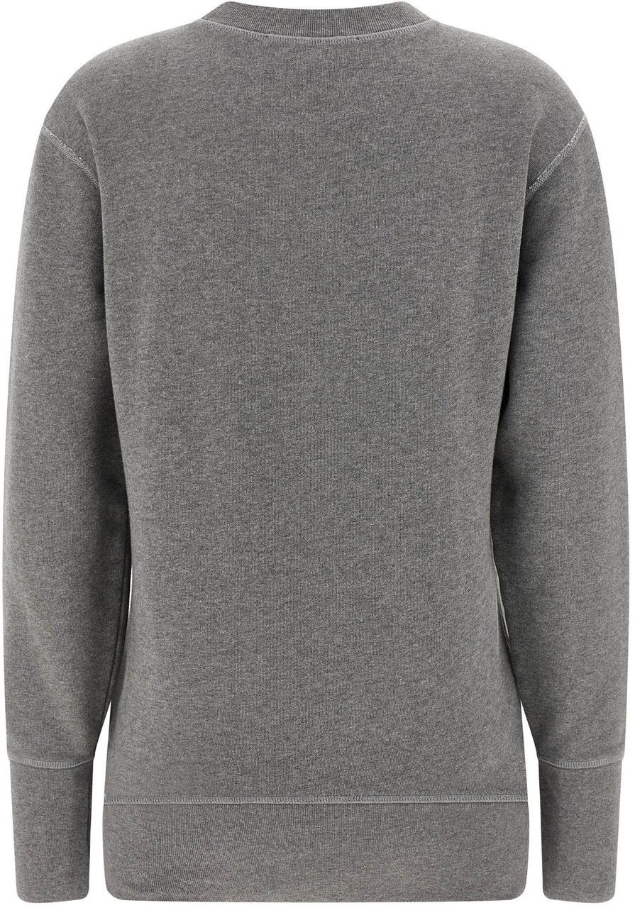 A.P.C. Gray Cotton Sweatshirt Grijs