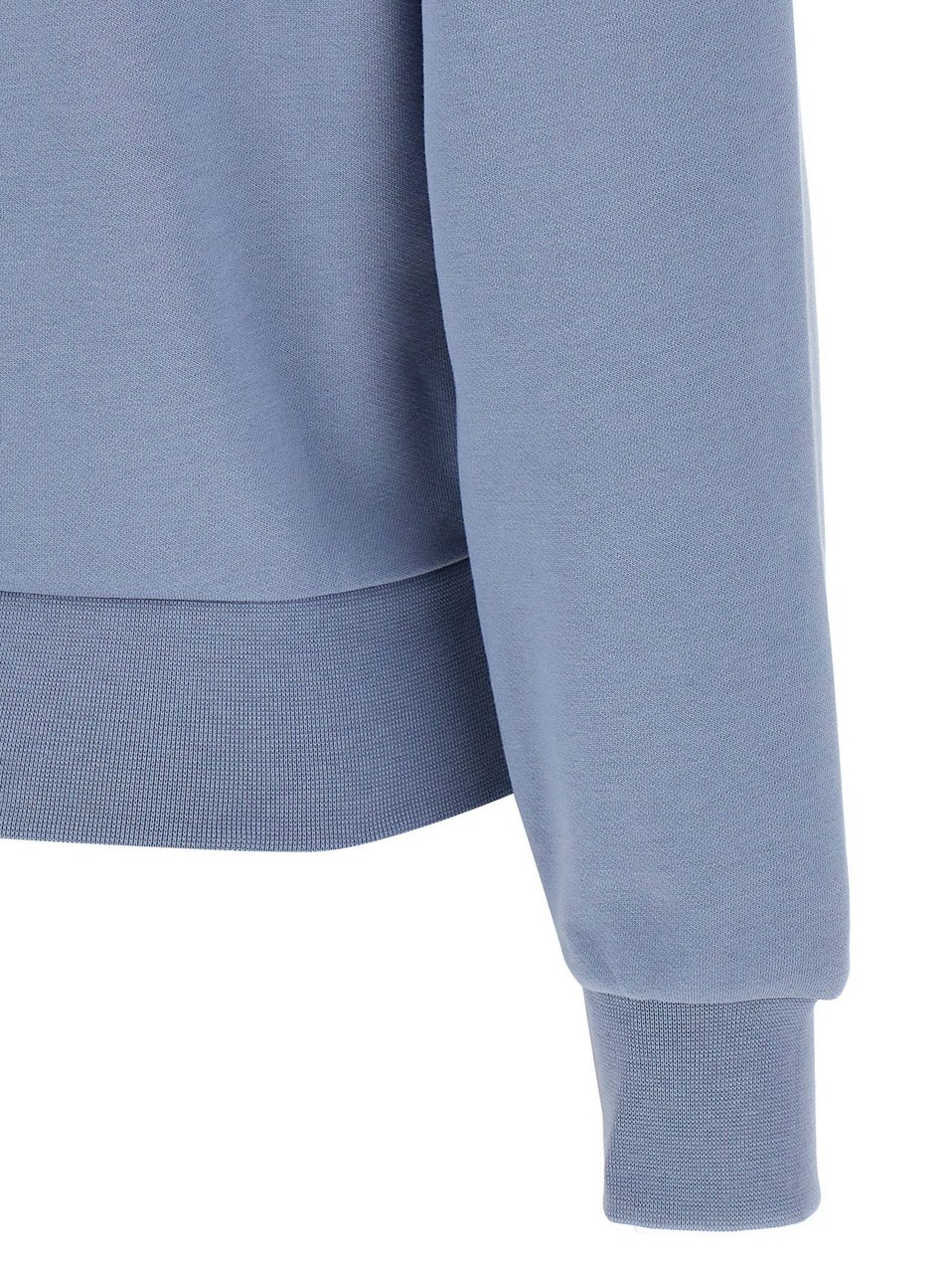 A.P.C. Blue Cotton Sweatshirt Lichtblauw