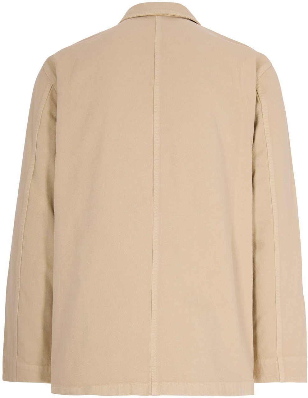 A.P.C. Denim Button-Front Jacket Neutraal