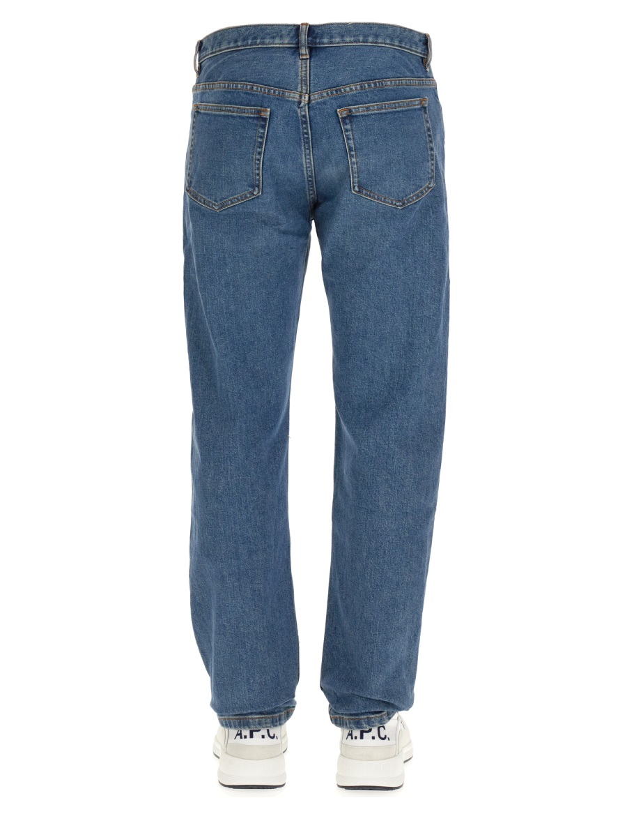 A.P.C. STRAIGHT LEG JEANS Blauw