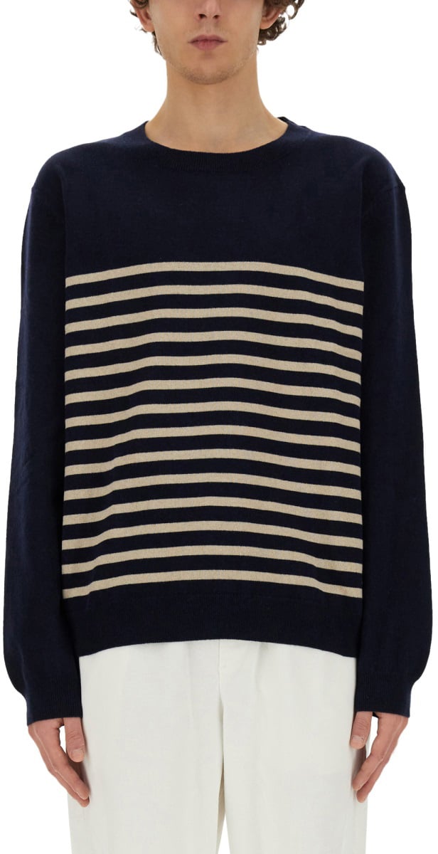 A.P.C. SWEATER "MATTHEW" Blauw