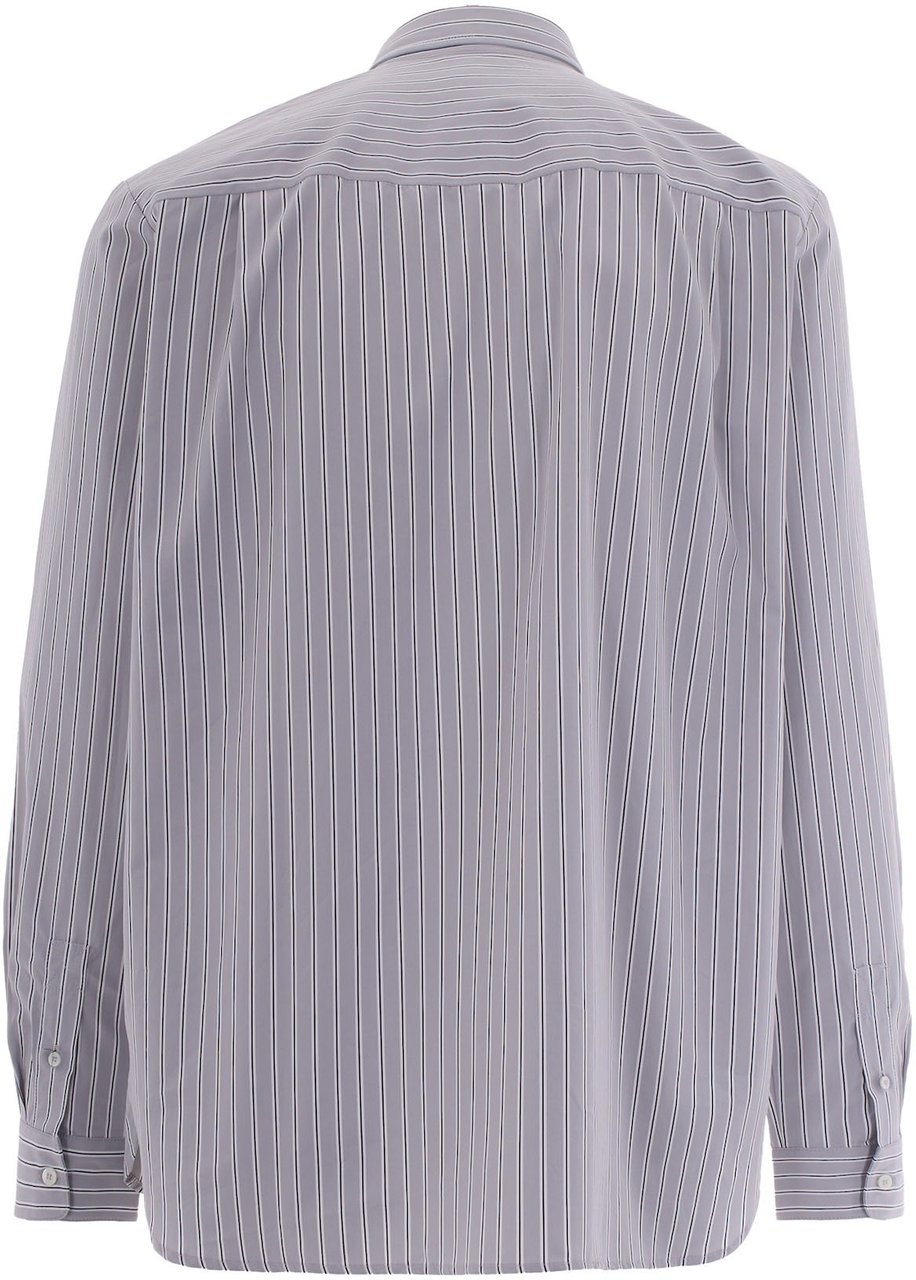A.P.C. Light Grey Malo Shirt Grijs