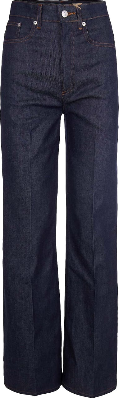 A.P.C. Domino Indigo Jeans With Classic Five-Pocket Design Zwart