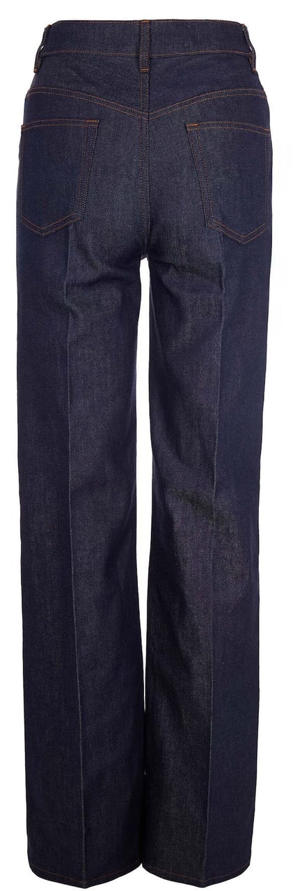 A.P.C. Domino Indigo Jeans With Classic Five-Pocket Design Zwart