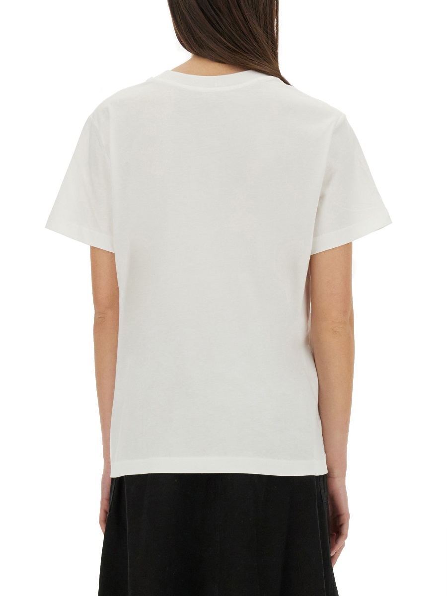 A.P.C. T-SHIRT WITH LOGO Wit