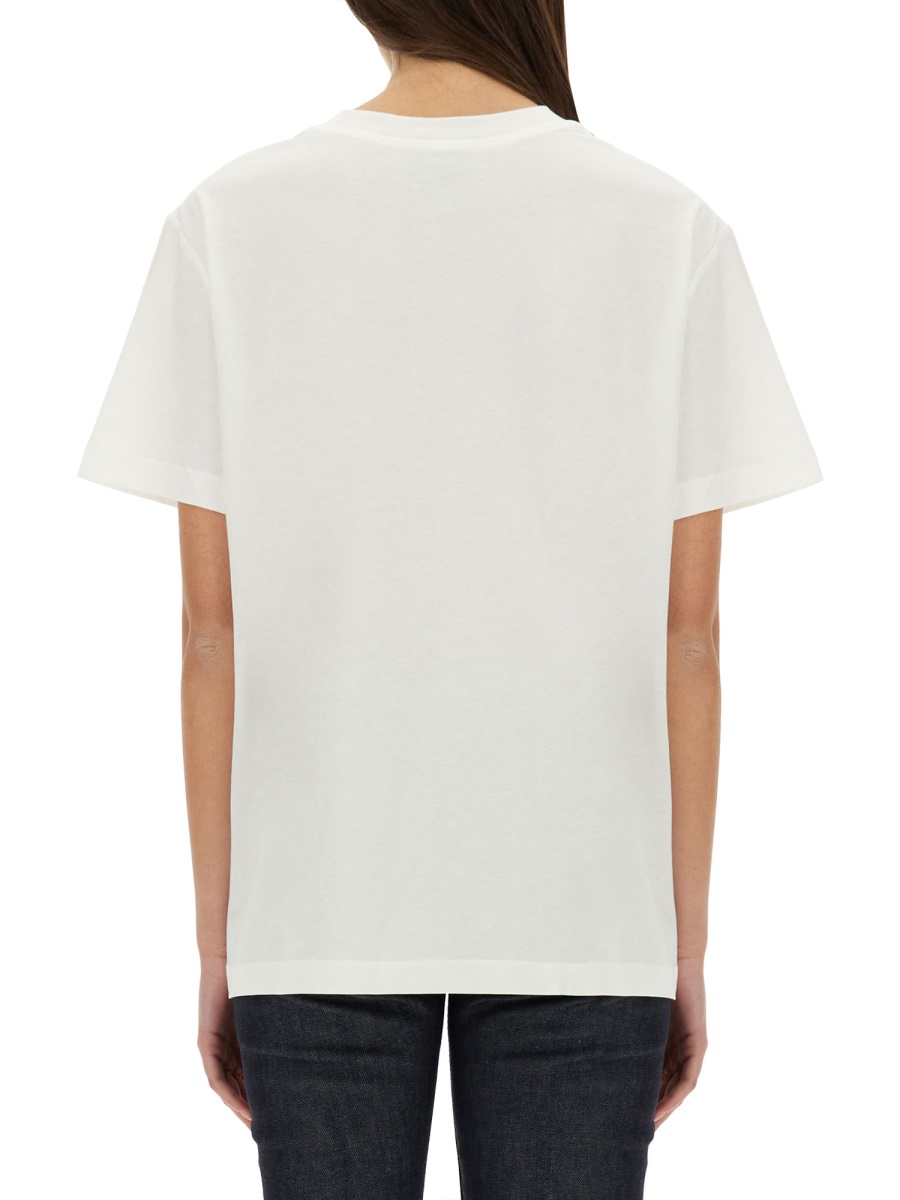 A.P.C. T-SHIRT CON LOGO Wit
